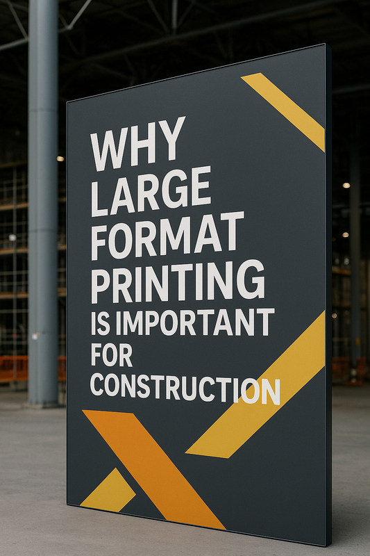 Large Format Printing for Construction: Build Your Brand On-Site