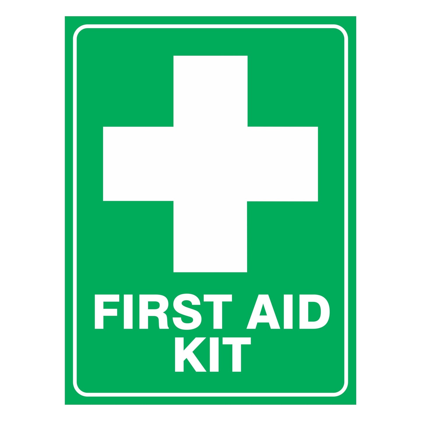 First Aid Kit Sign