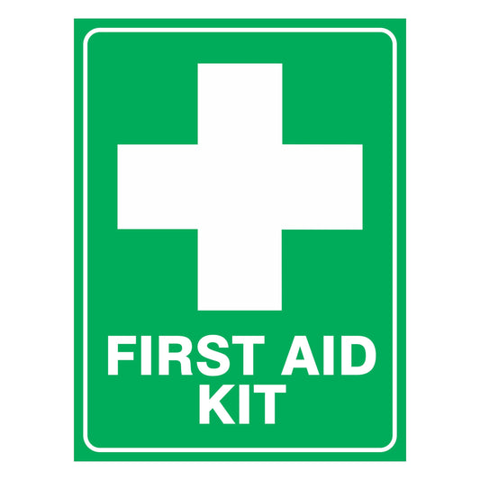 First Aid Kit Sign