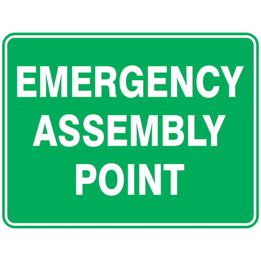Emergency Assembly Point Sign