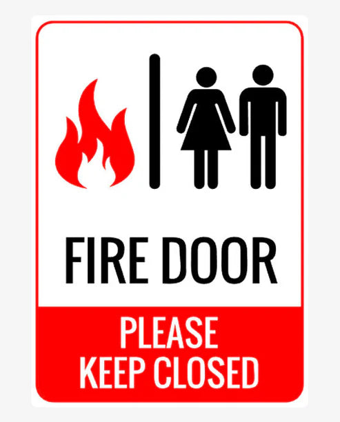 Fire Door Sign