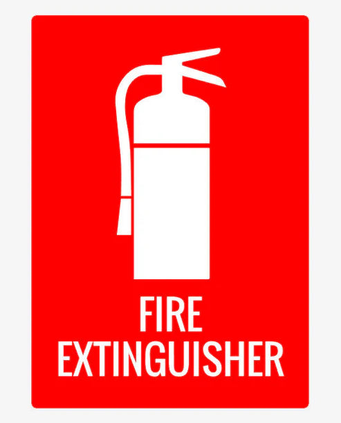 Fire Extinghuisher Sign